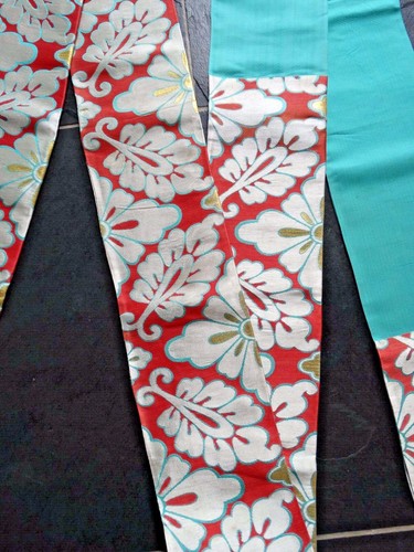 Vintage kimono gürtel yukata - kimono,