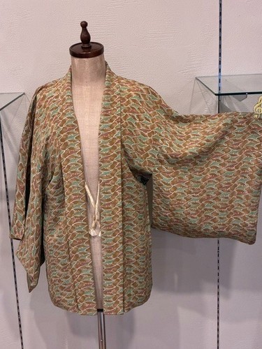 Vintage japanese silk haori - vintage,