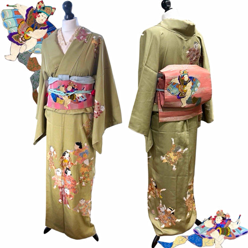 Japanischer damen kimono aus - japanischer,