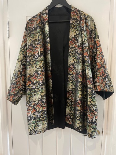Vintage japanese haori - vintage, kimono