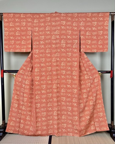 Komon kimono silk - kimono, vintage
