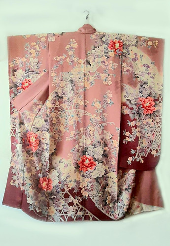Vintage japanischer furisode - japanischer,