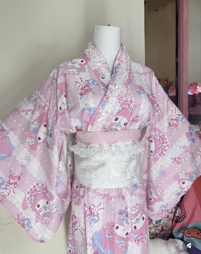 Melody pink kimono japanese - my,
