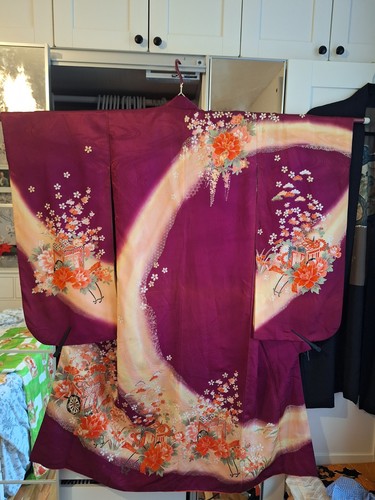 K52 japanischer vintage kimono - k52,