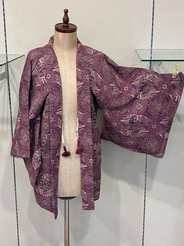 Vintage japanese silk - vintage, haori