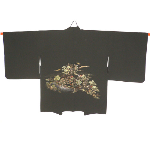 Vintage japanische schwarze