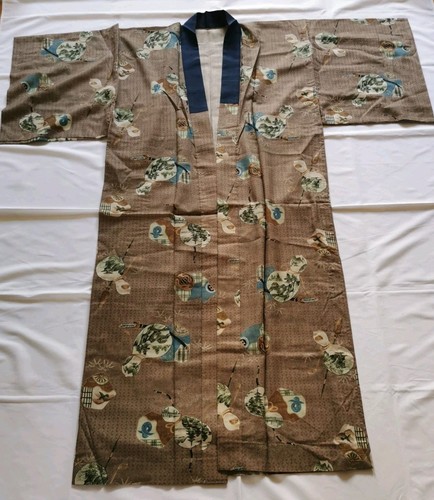 Vintage kimono nagajuban - vintage,