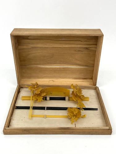 Vintage japanese kanzashi - vintage,