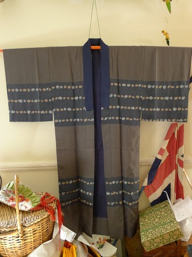 Japanischer seiden kimono - japanischer,
