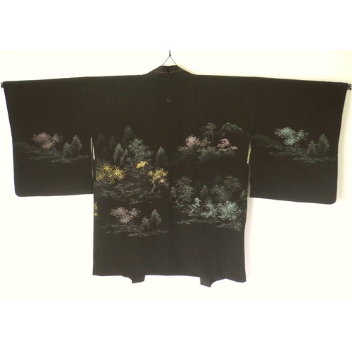Vintage japanische schwarze