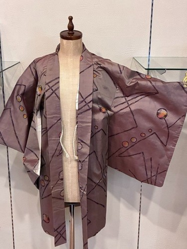 Vintage japanese silk tsumugi - vintage,