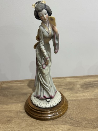 Vintage porzellan geisha figur - vintage,