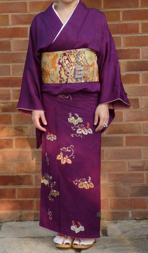 Vintage japanischer kimono - japanischer,