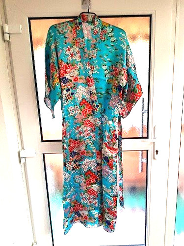 Vintage japanese kimono - vintage,