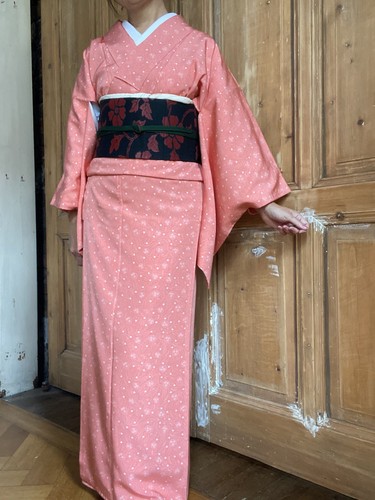 Original japanese silk kimono - original,